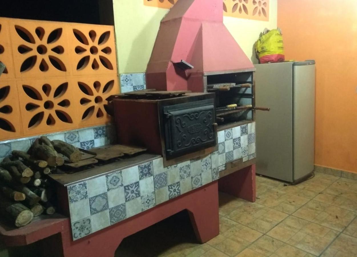 Villa Casa De Sitio Em Brotas Esterno foto